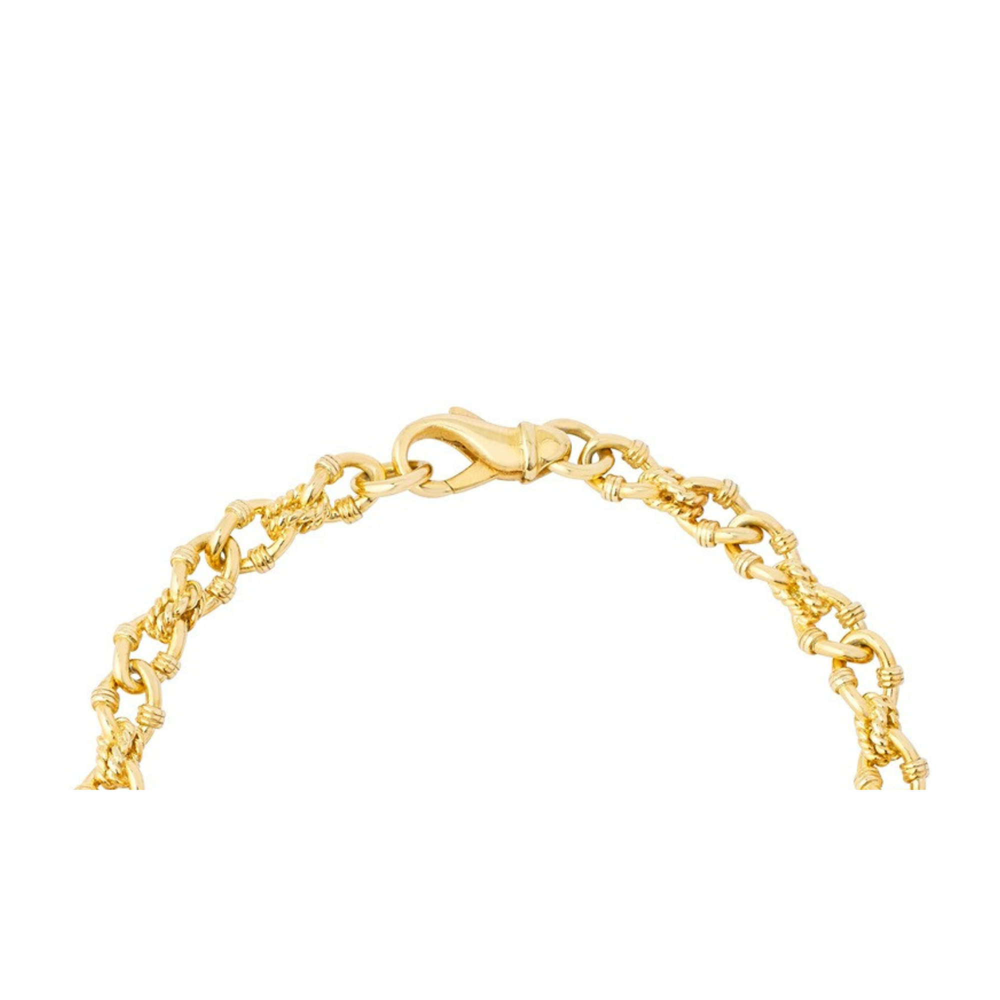 Fancy Rope Link Bracelet