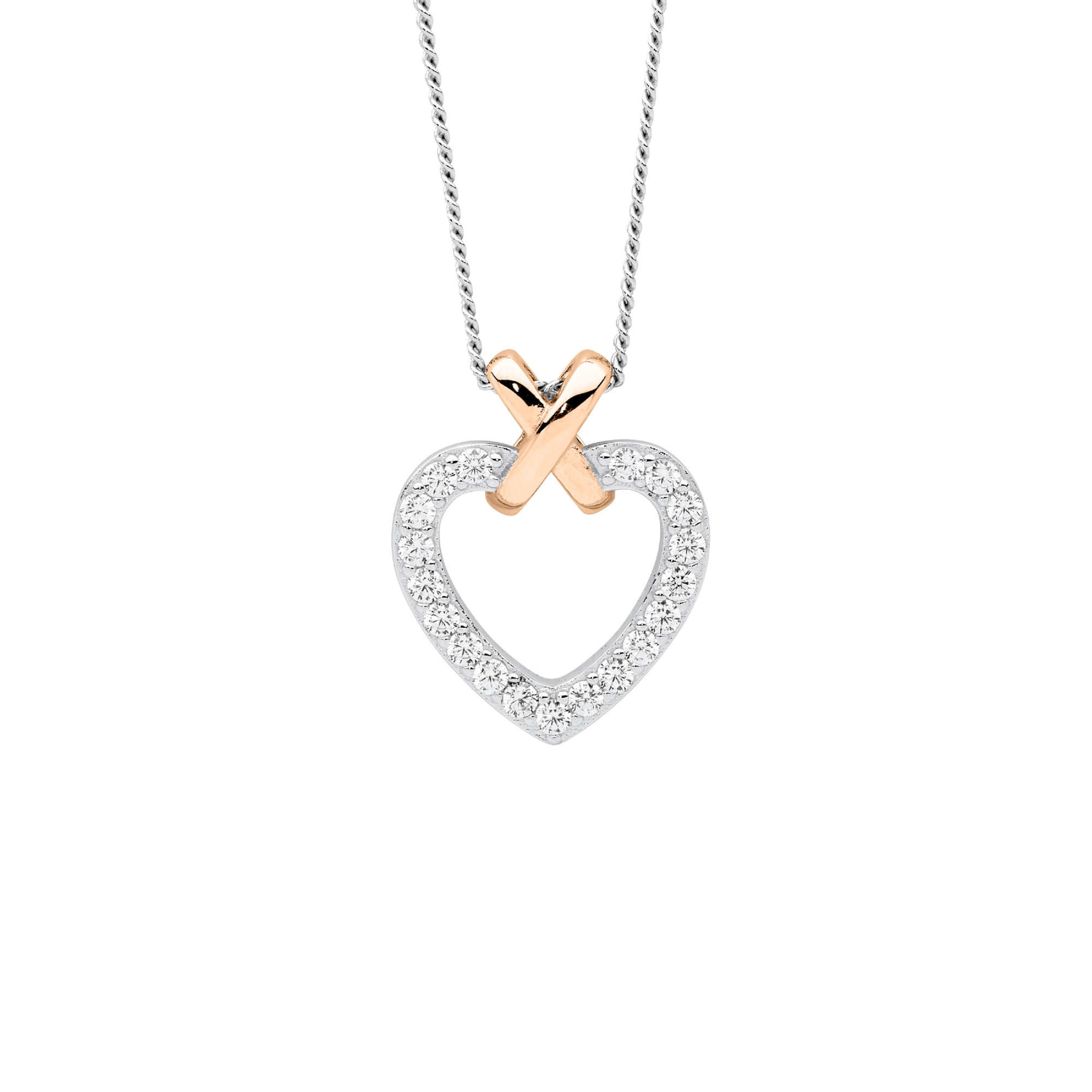 Sterling Silver Heart Necklace