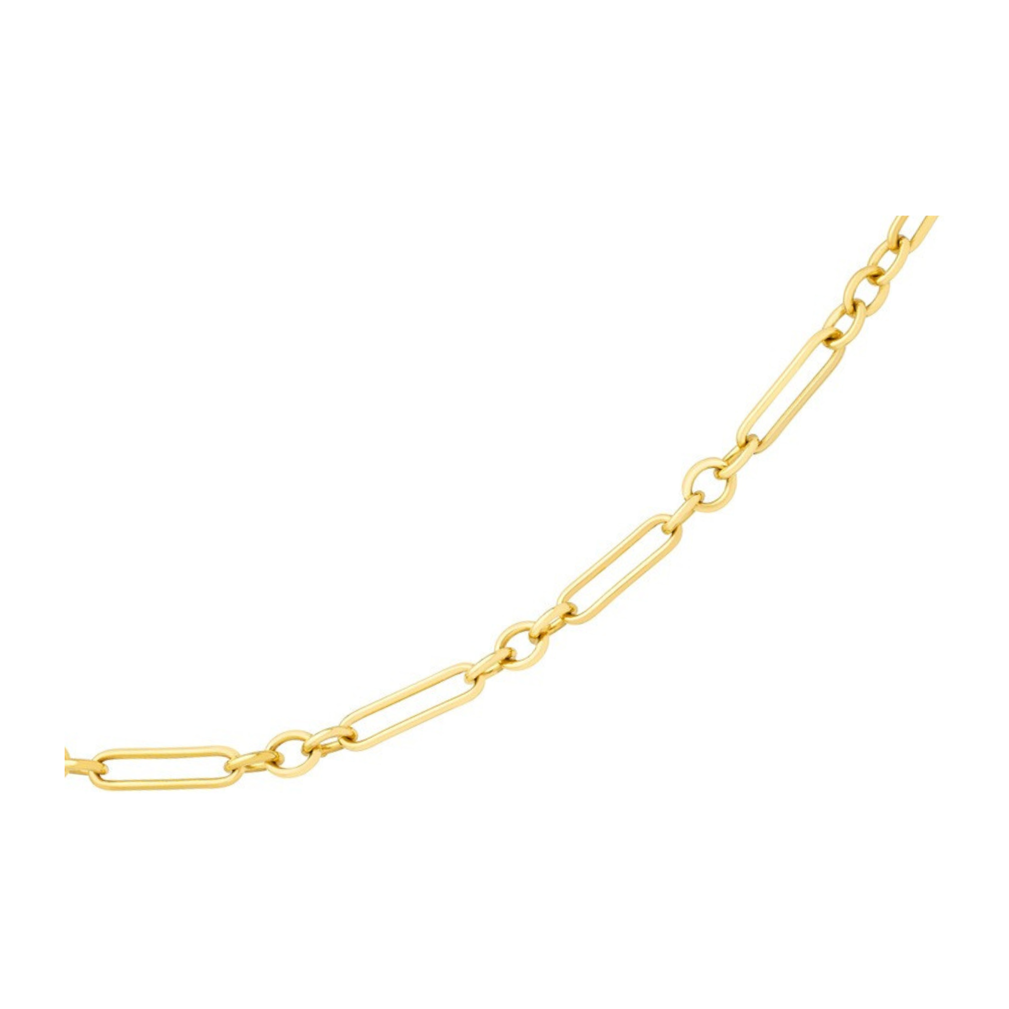 Paperclip-Figaro 3:1 Chain