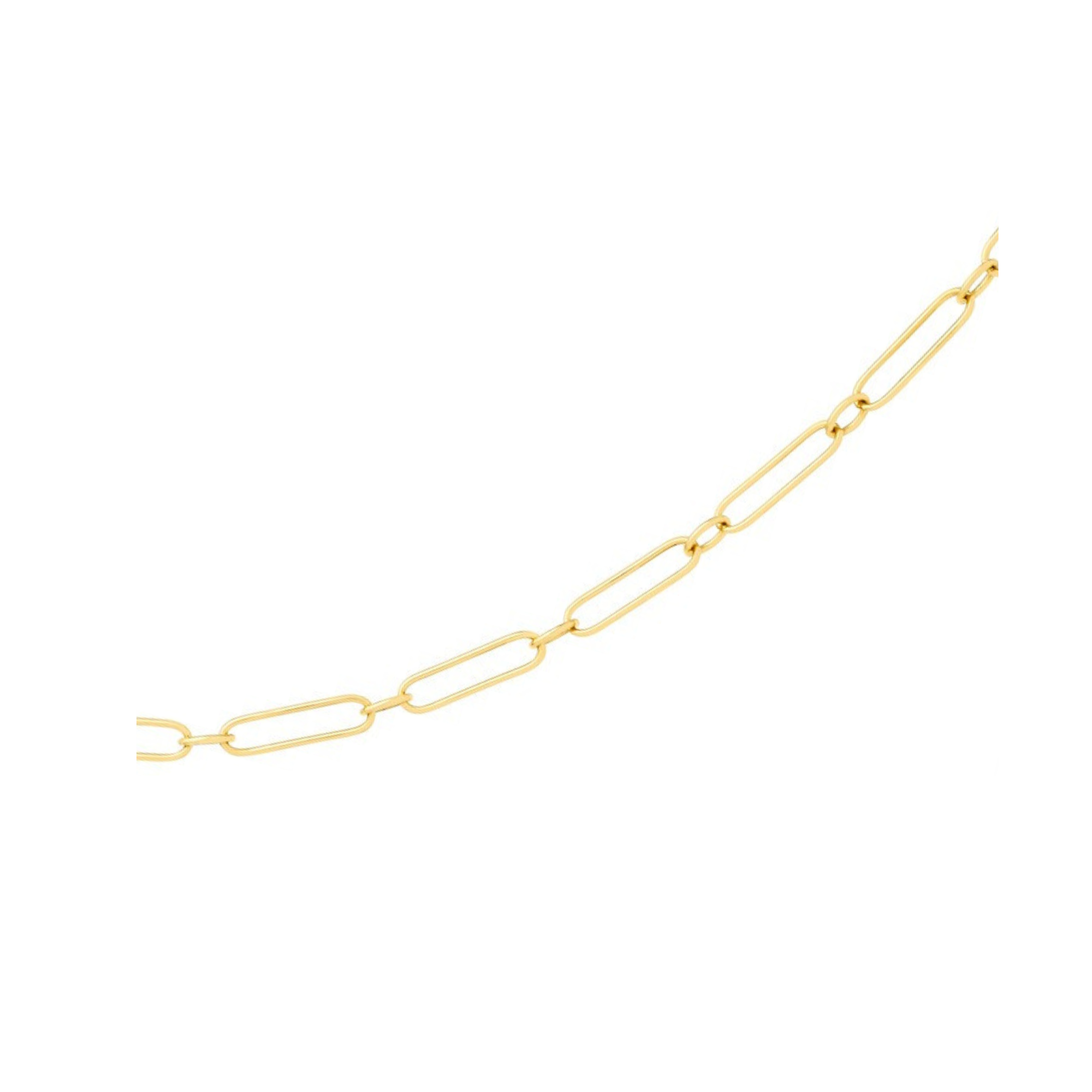 Paperclip-Figaro 1:1 Chain