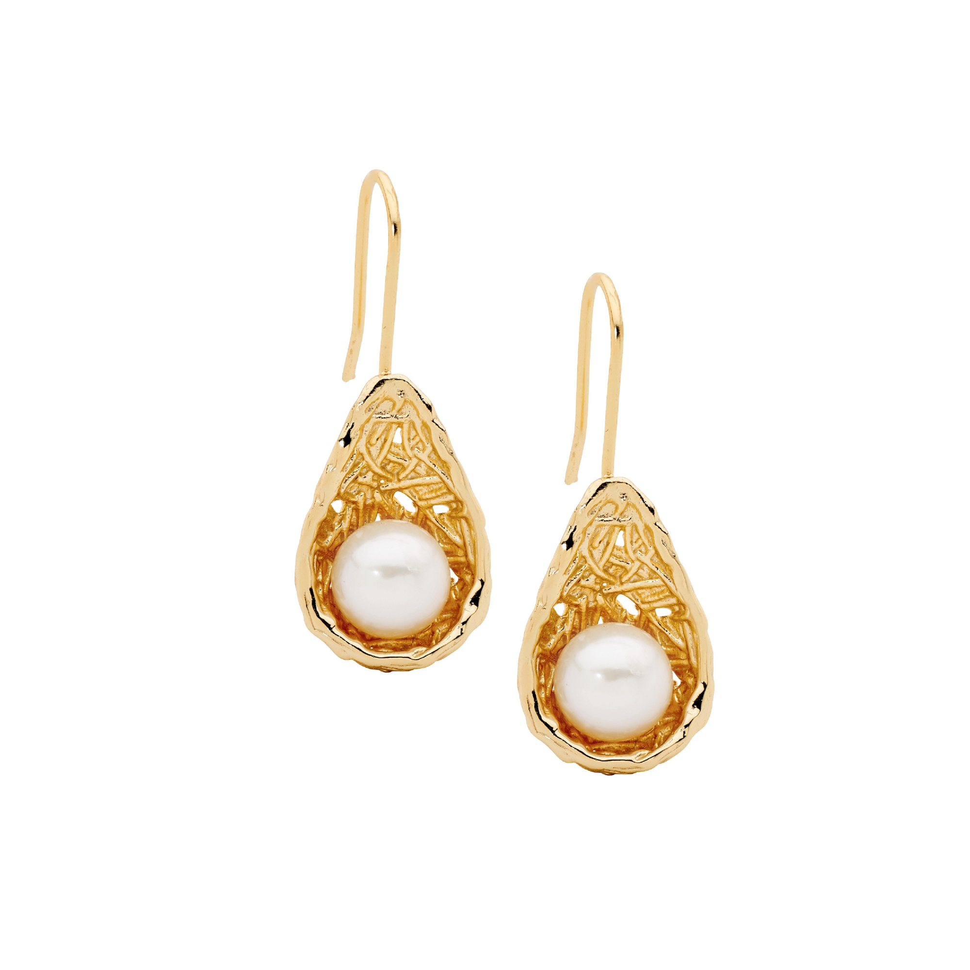 Sterling Silver Earring with Freshwater Pearls