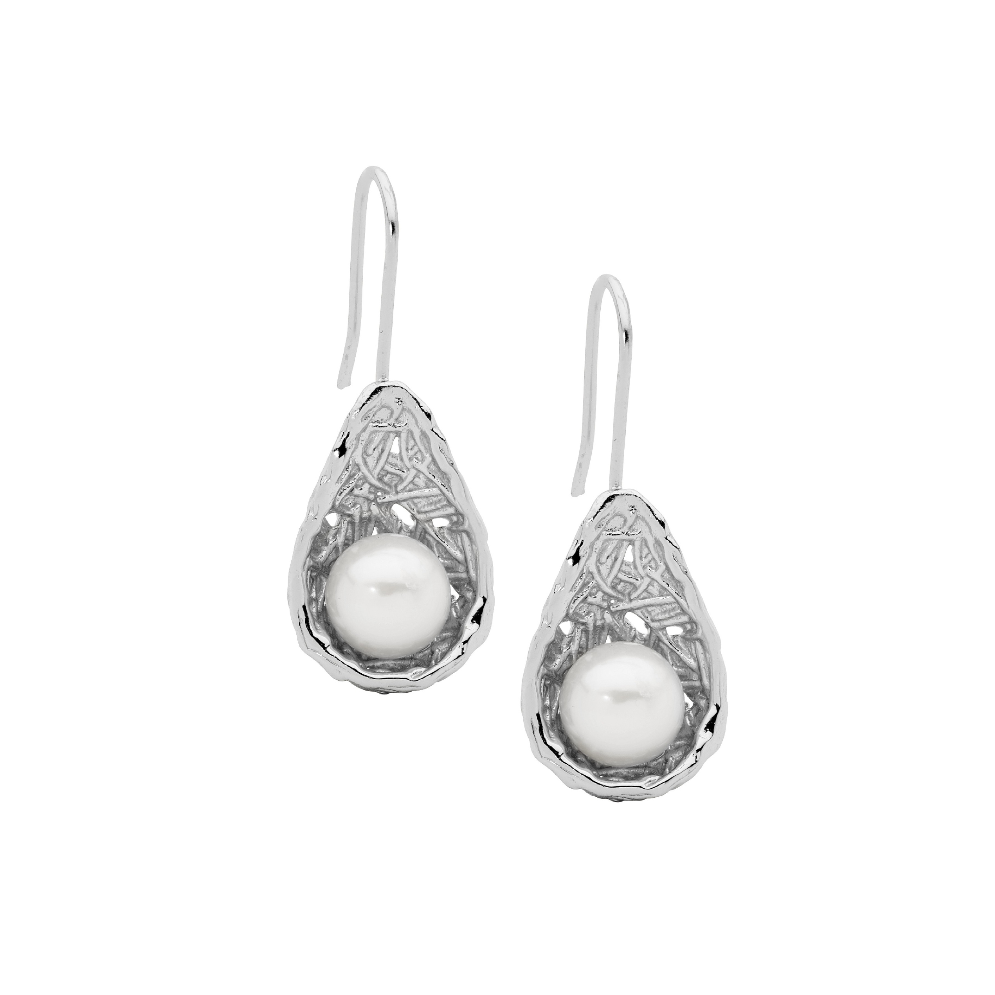 Sterling Silver Earring with Freshwater Pearls