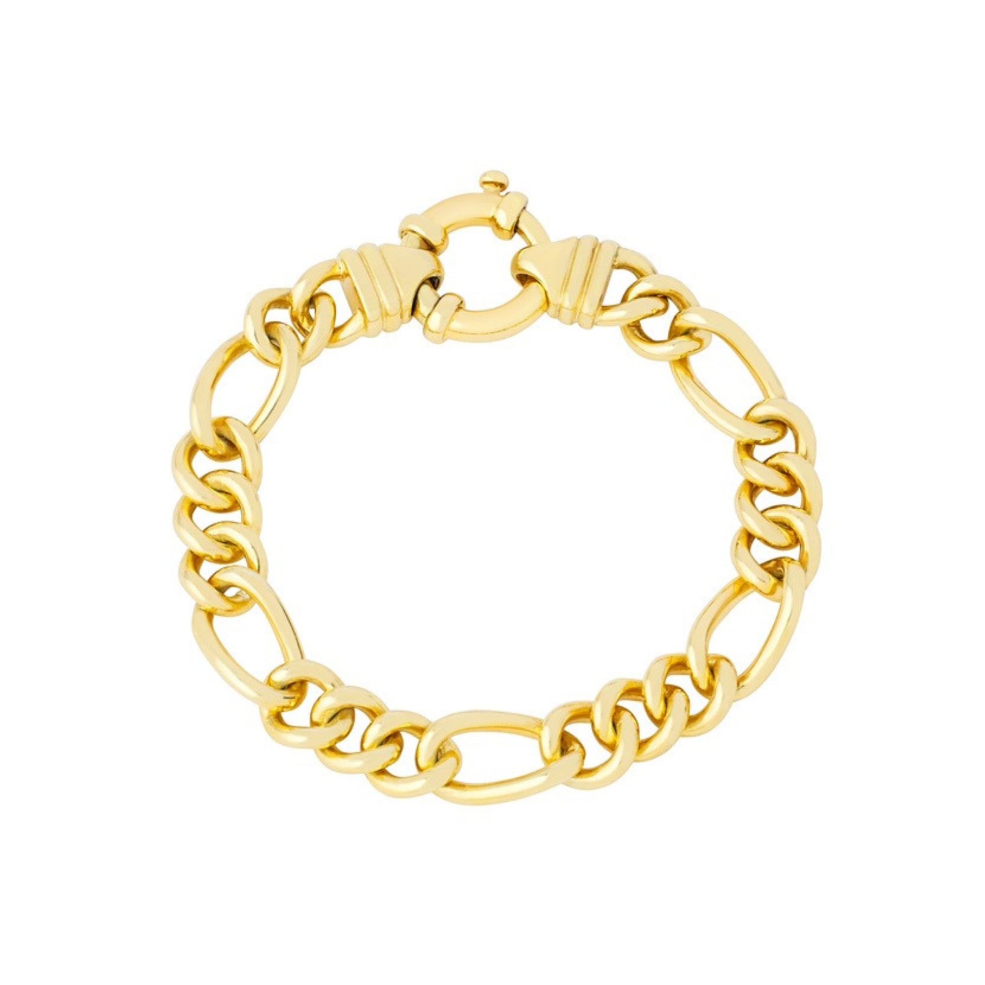 Heavy Long Figaro Bracelet