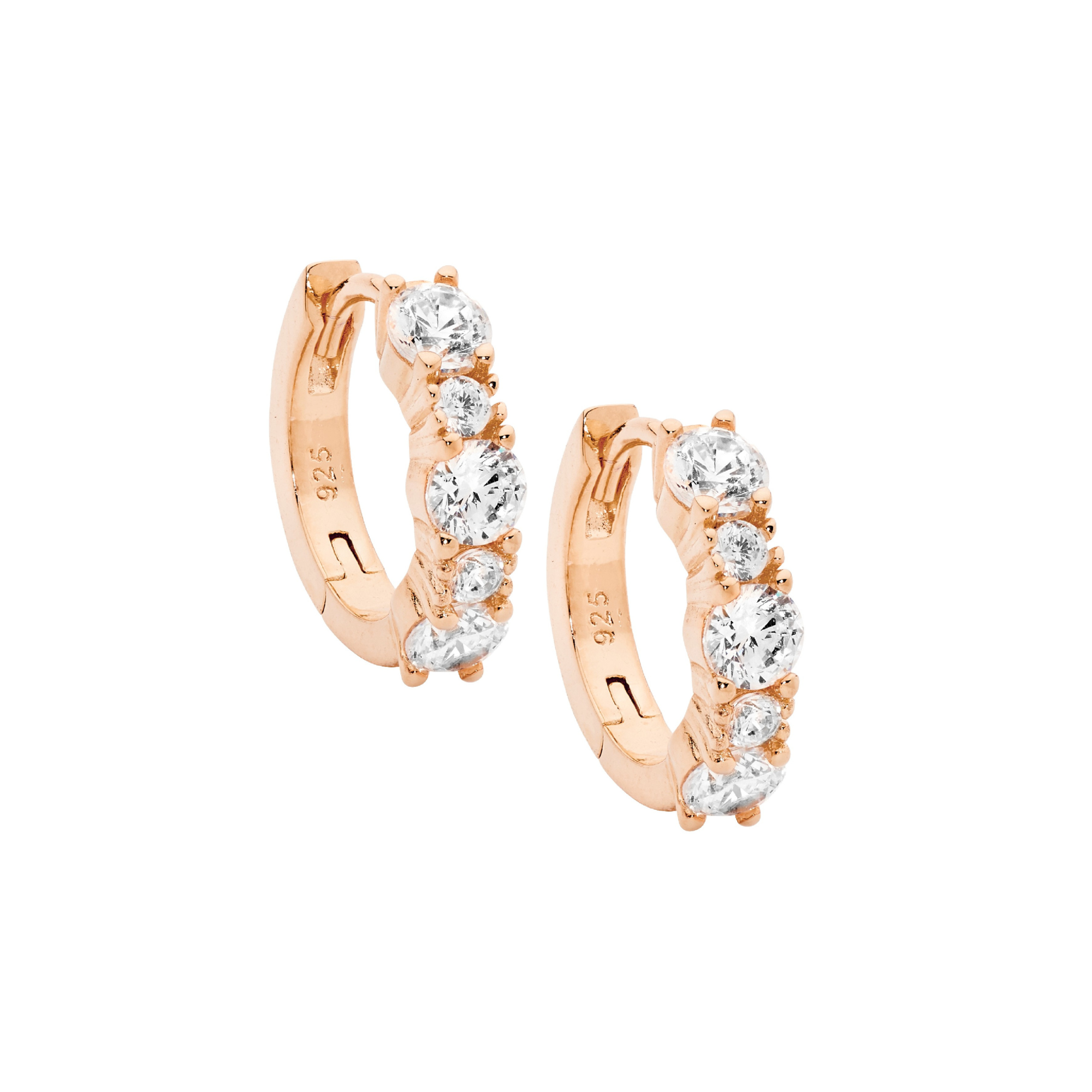 Sterling Silver 14mm Hoops