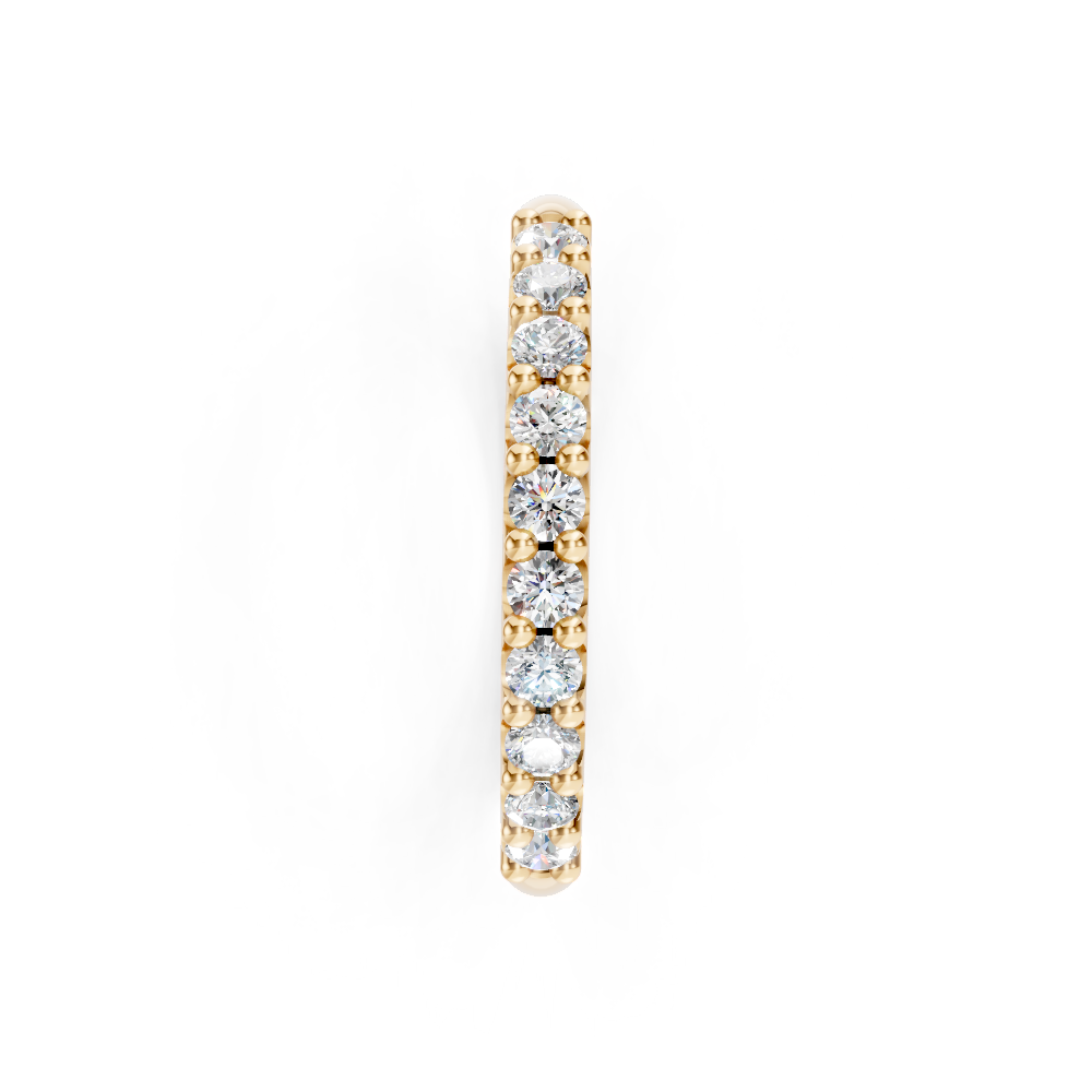 9ct Yellow Gold Diamond Band